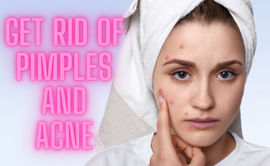 Get rid of pimples at home