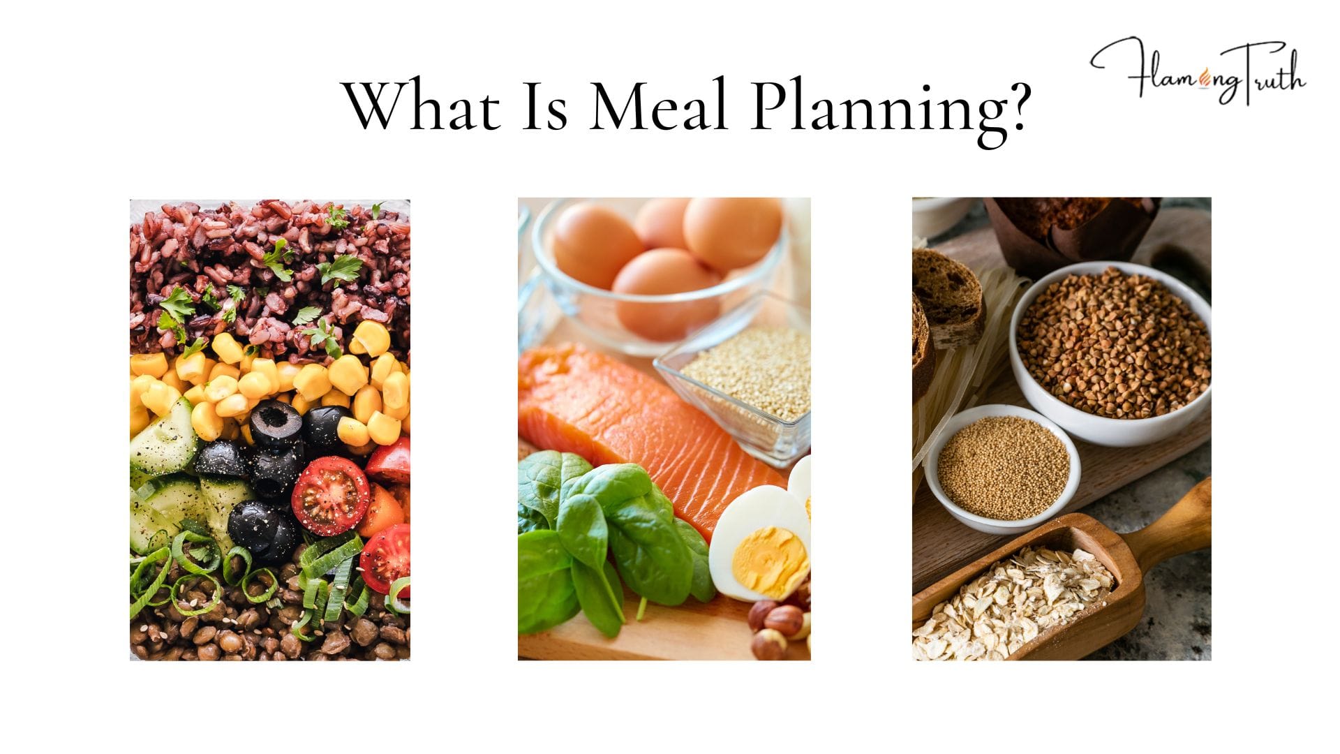 What Is Meal Planning What Is Meal Planning