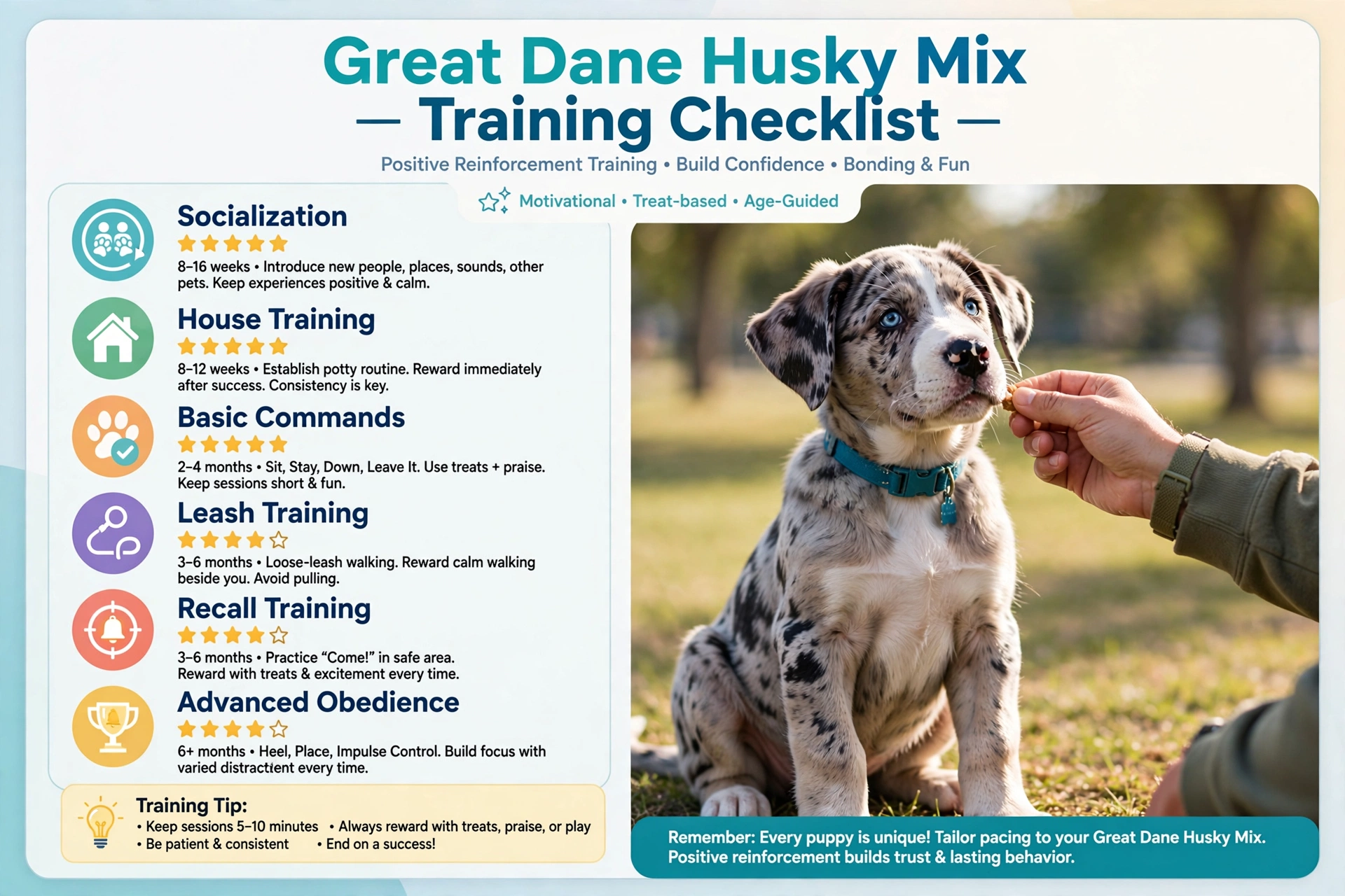 great_dane_husky_training_checklist