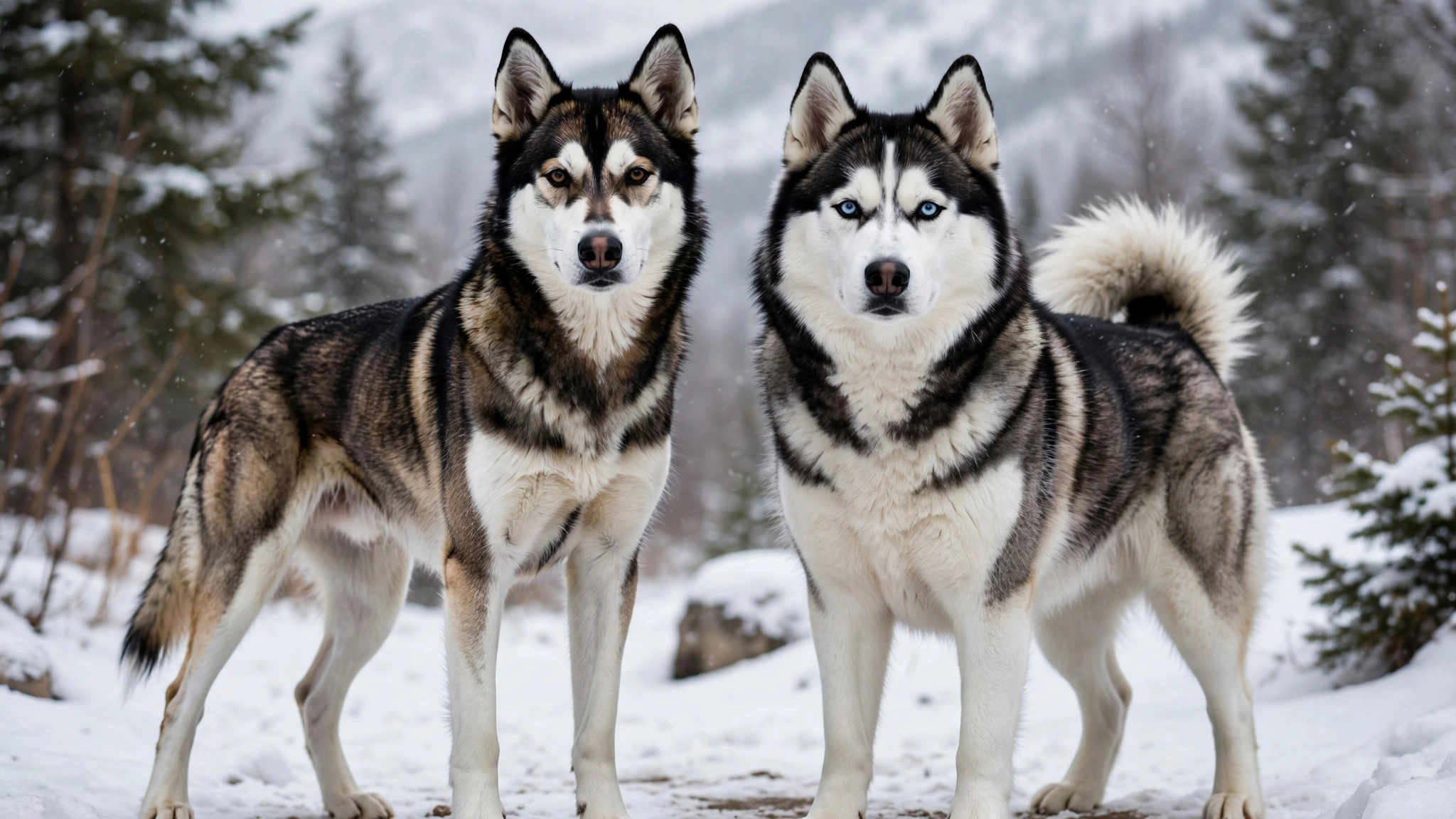 husky_comparison_snowy