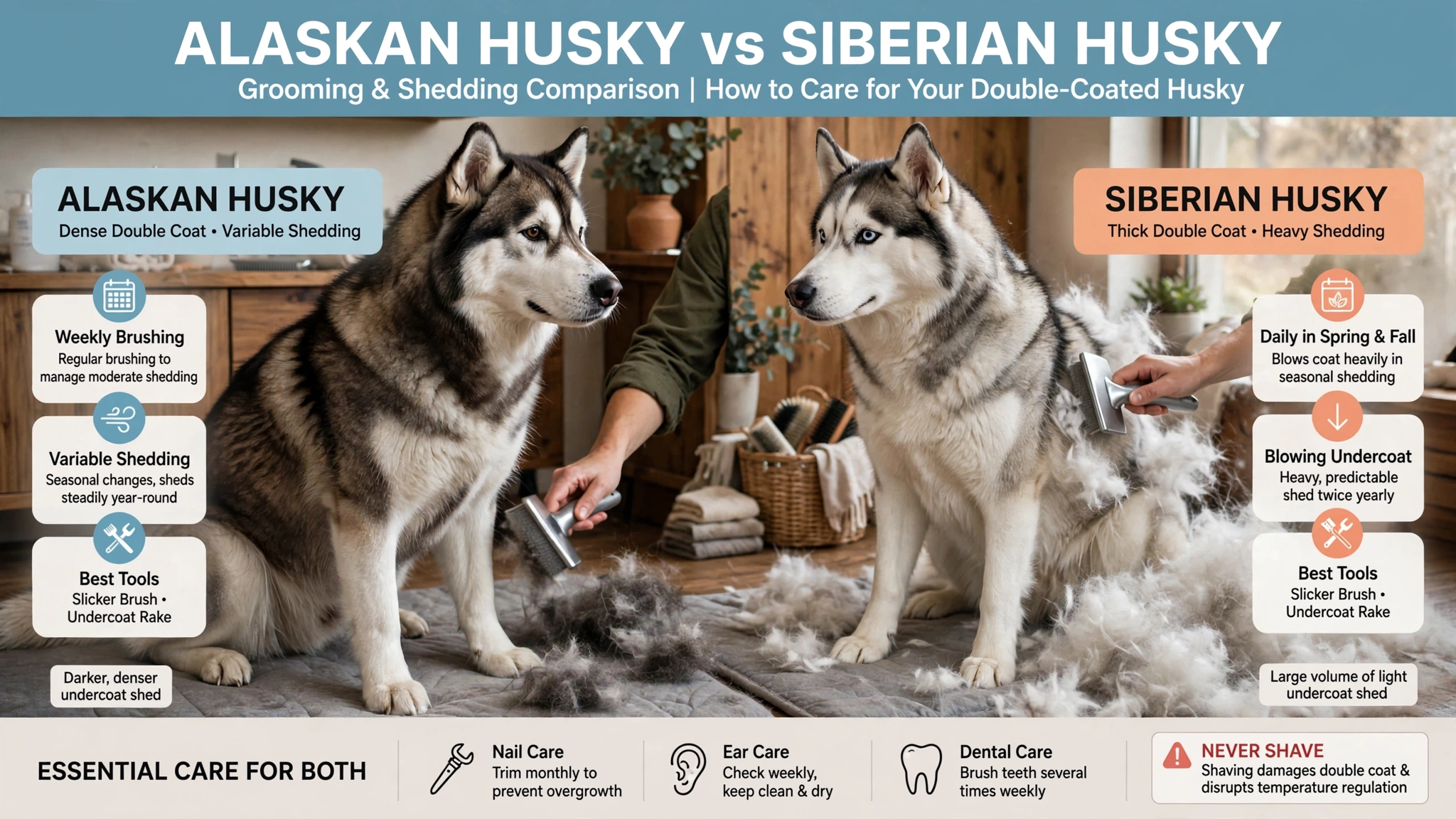 husky_grooming