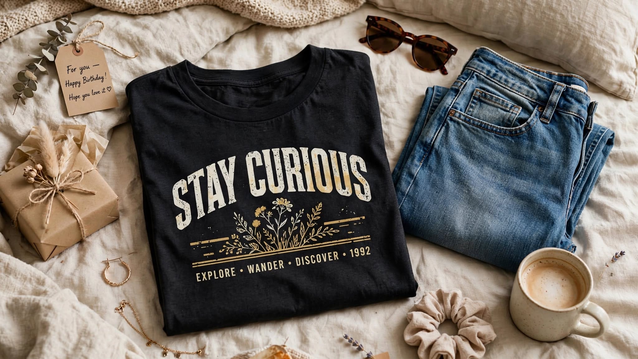 Stylish graphic T-shirt for women