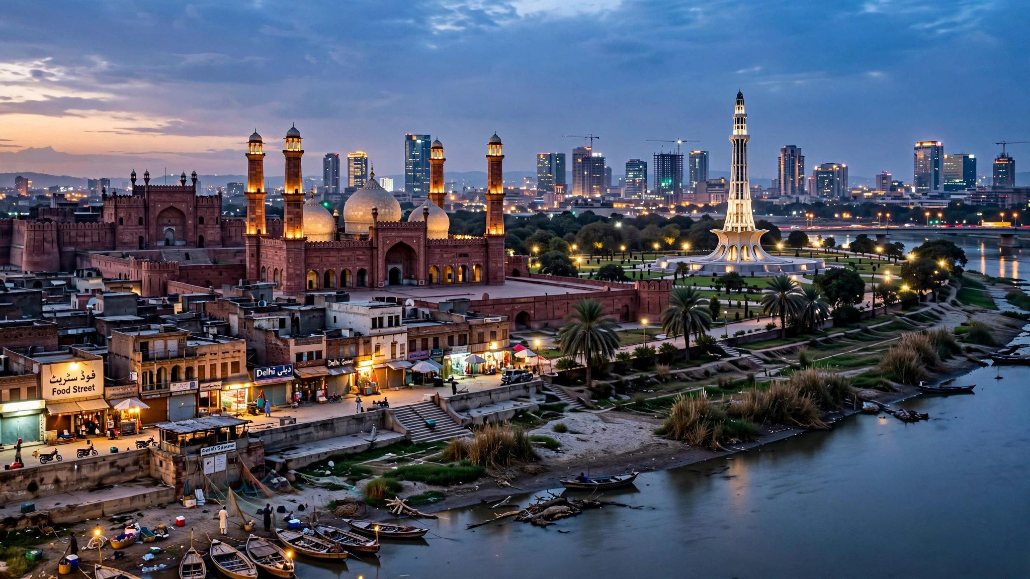 Lahore_the_capital_of_Punjab_river