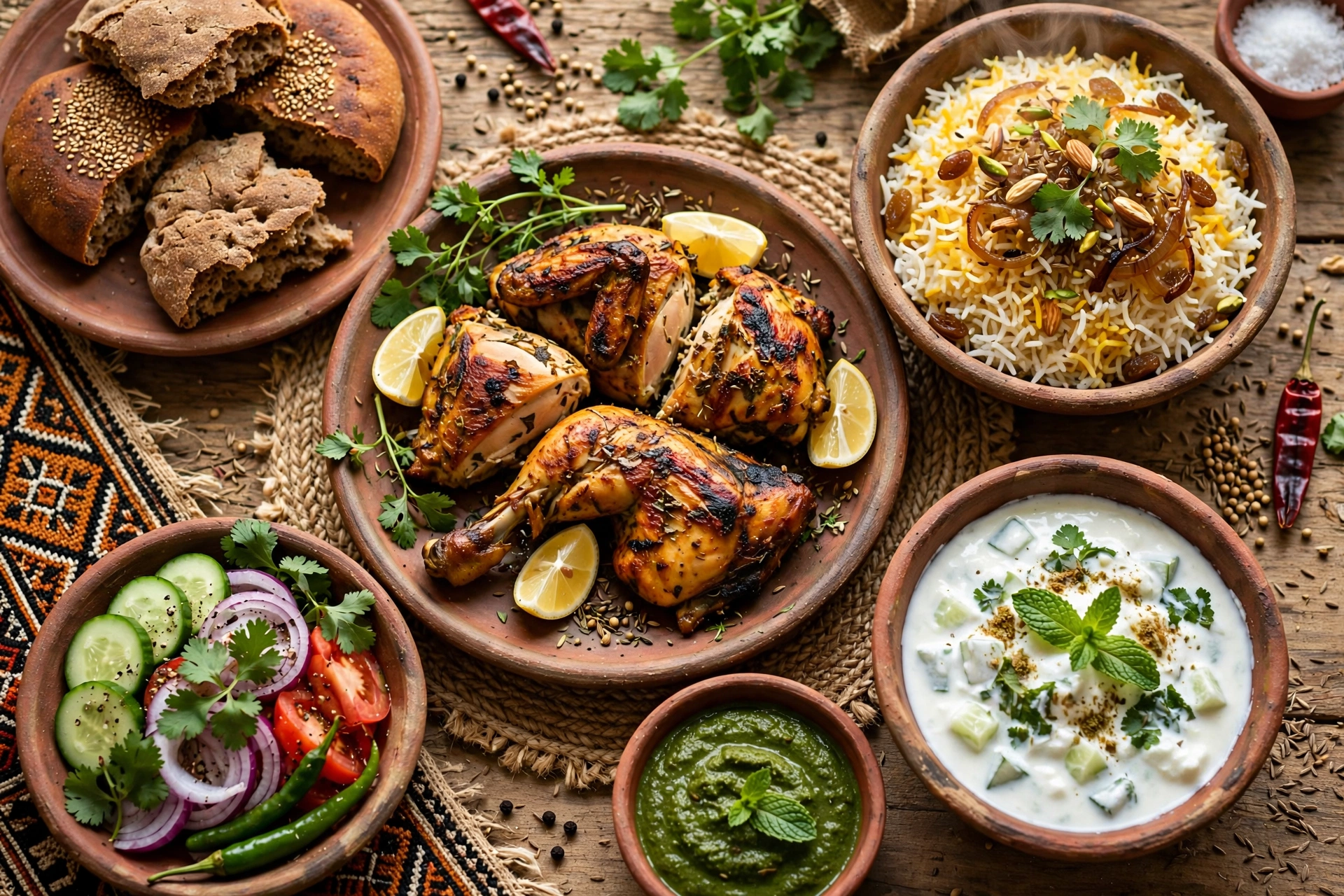 balochi_meal_spread