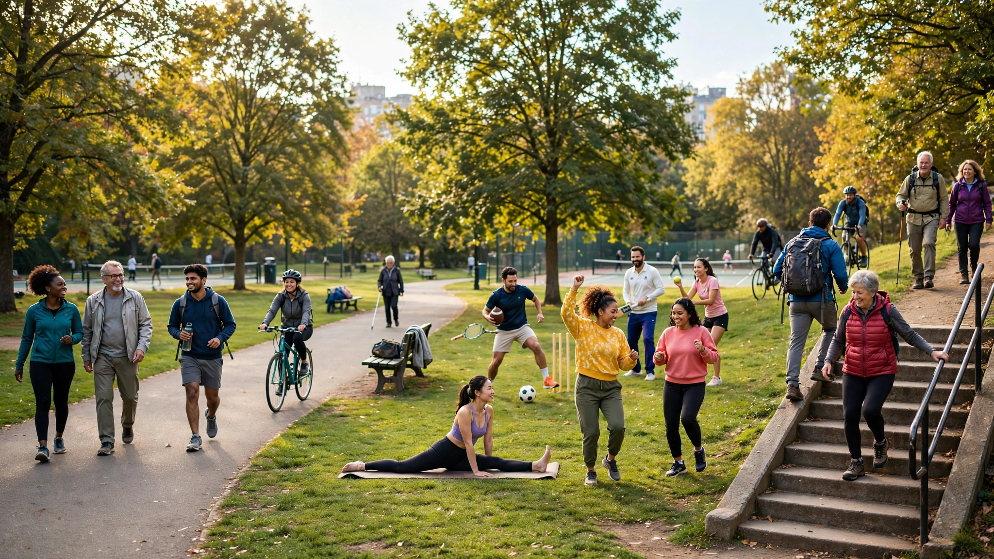 healthy_life_park_group_activity