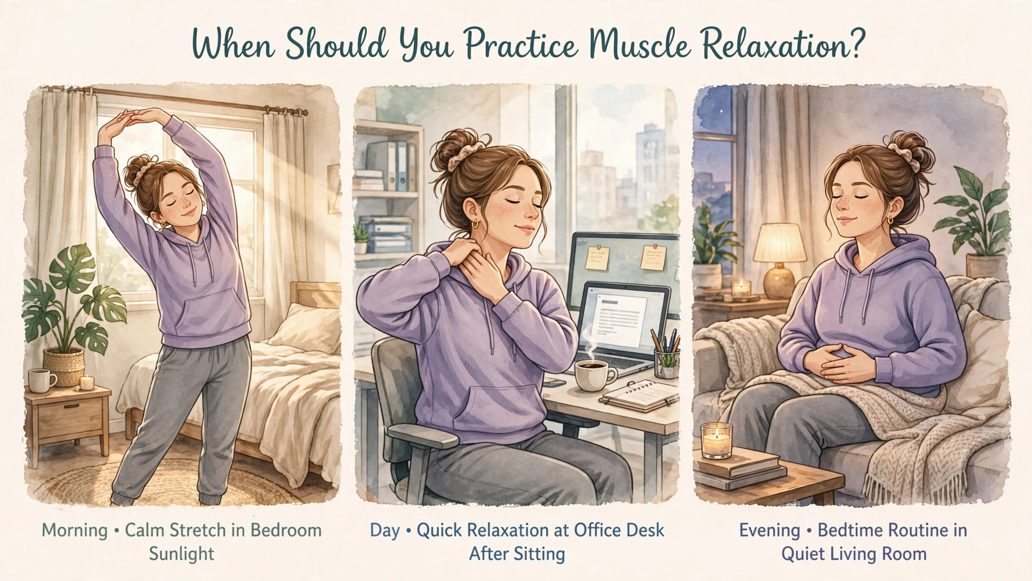 muscle_relaxation_triptych