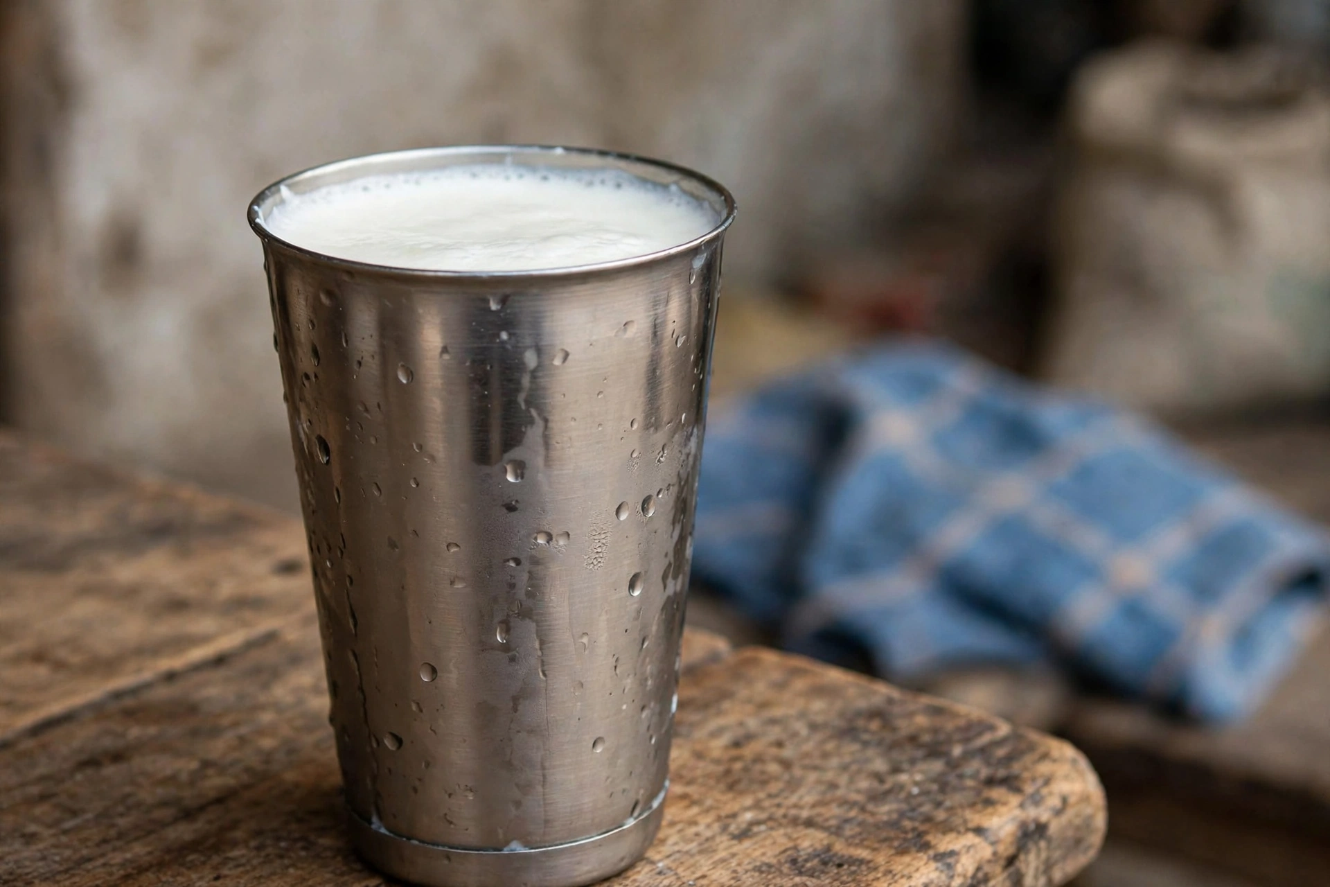 punjabi_lassi_steel_glass