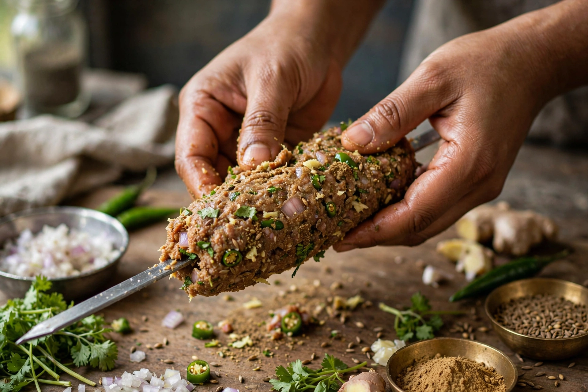 seekh_kebab_preparation