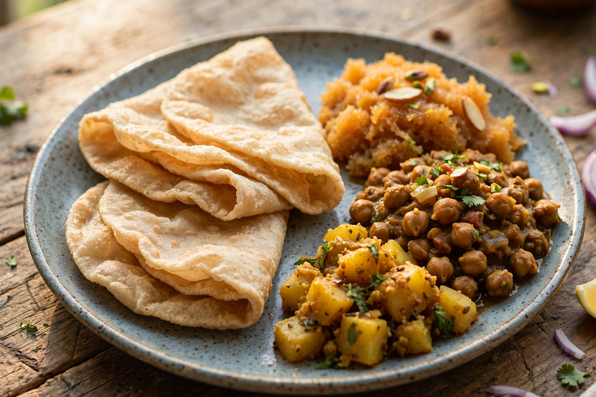 family_breakfast_halwa_puri